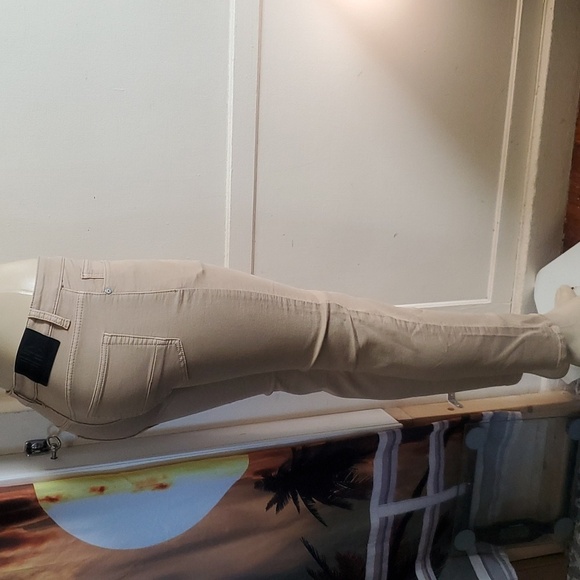 VGB vintage genes Black Tan Color slim, straight, fit, Jeans pants size 28W 30L - Picture 2 of 9